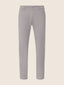 Scott Slim Carrot 5 Pocket Pants in Pearl Grey Stretch Gabardine | Jacob Cohën