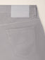 Scott Slim Carrot 5 Pocket Pants in Pearl Grey Stretch Gabardine | Jacob Cohën