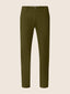 Scott Slim Carrot 5 Pocket Pants in Olive green Stretch Gabardine | Jacob Cohën