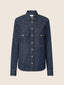 Western Shirt in Dark Blue Rinse-Wash Denim | Jacob Cohën