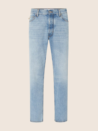 Sean Regular 5 Pocket Jeans in Light Blue Denim
