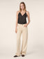 Black Ramie Mousseline Top | Jacob Cohën