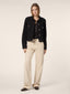Boxy Trucker Jacket in Black Denim | Jacob Cohën