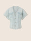 Shirt in Light Blue Organic Cotton Denim | Jacob Cohën