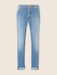 Jean Bard LTD en denim selvedge stretch bleu clair, coupe regular-slim, 5 poches | Jacob Cohën