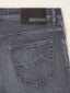 Regular Slim 5-Pocket-Jeans Bard aus hellgrauem Super Stretch Denim | Jacob Cohën