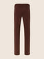 Bobby Slim Chino Pants in Burgundy Stretch Cotton and Lyocell | Jacob Cohën