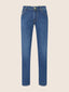 Bard Regular-Slim 5 Pocket Jeans in Medium Blue Power Stretch Denim | Jacob Cohën