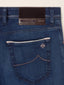 Pantalon Nick LTD en denim selvedge super stretch bleu foncé, coupe super slim, 5 poches | Jacob Cohën