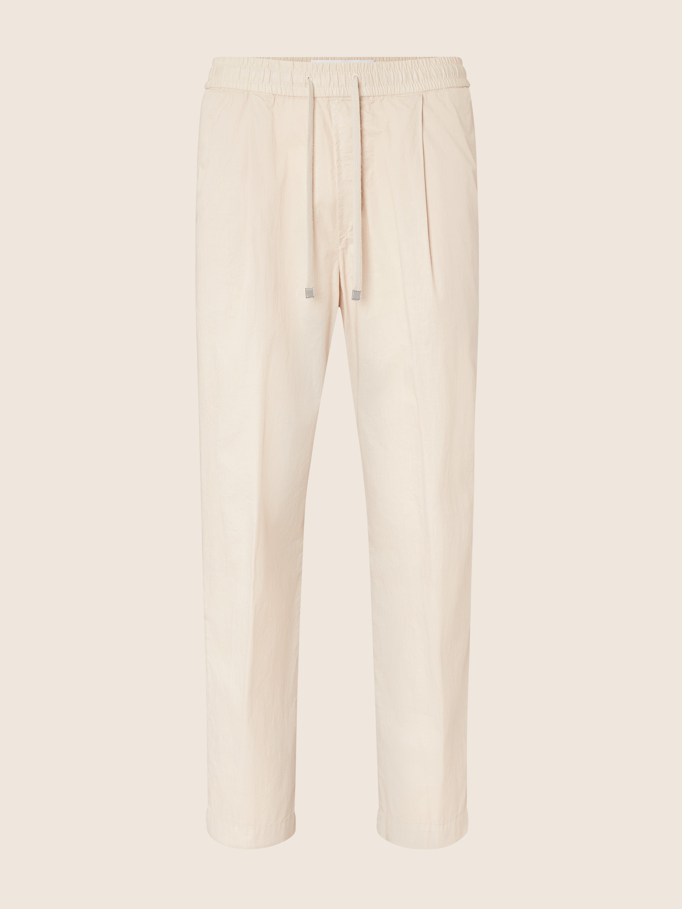 Pantaloni chino carrot Daniel in popeline mandorla Jacob Cohën