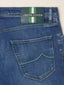 Scott Slim Carrot 5 Pocket Jeans in Light Medium Blue Comfort Denim | Jacob Cohën