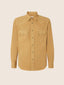 Western Shirt in Licorice Cotton Bull Denim | Jacob Cohën