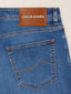 Regular Slim 5-Pocket-Jeans Bard aus Super Stretch Denim in einem mittleren Blauton | Jacob Cohën