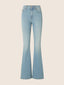 Victoria Flare 5 Pocket Jeans in Light Blue Power Stretch Denim | Jacob Cohën