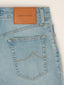 Victoria Flare 5 Pocket Jeans in Light Blue Power Stretch Denim | Jacob Cohën