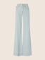 Jackie Wide 5 Pocket Jeans in Light Blue Comfort Denim | Jacob Cohën