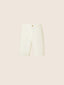 Bermuda Johnny en gabardine extensible blanc, coupe droite | Jacob Cohën