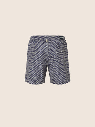 Swim Shorts with Rope Print