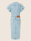 Fitted Dress in Indigo Comfort Denim | Jacob Cohën