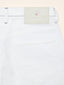 Bermuda Nicolas Sport Capsule en bull denim extensible blanc, coupe slim, thème tennis | Jacob Cohën
