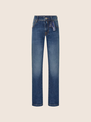 Bard medium blue jeans