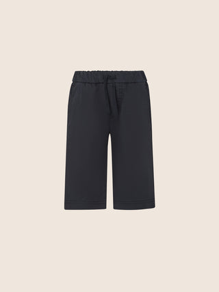Daniel blue gabardine shorts