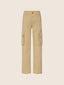 Ike Cargo trousers in beige gabardine | Jacob Cohën