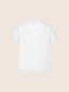 White jersey t-shirt with tennis print | Jacob Cohën