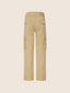 Ike Cargo trousers in beige gabardine | Jacob Cohën