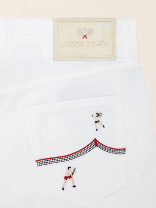 Nicolas - Bermudas in Stretch Cotton Gabardine
