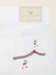 Nicolas Sport Capsule Slim Bermuda Shorts in White Stretch Gabardine | Jacob Cohën