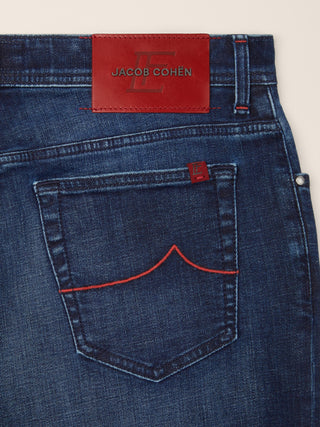 Luis – Jeans aus indigofarbenem Comfort Stretch Denim