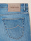 Scott Slim Carrot 5 Pocket Jeans in Light Blue Super Stretch Soft Denim | Jacob Cohën