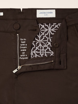 Bobby – Pantaloni in twill stretch di lyocell e cotone