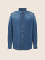 Mid Blue Lightweight Denim Western Shirt | Jacob Cohën