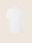 T-shirt girocollo con taschino in jersey di cotone bianco | Jacob Cohën