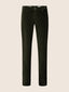 Pantalon Bobby coupe chino slim en velours côtelé stretch modal et coton vert | Jacob Cohën