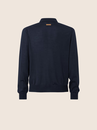 Wool and Silk Polo