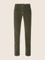 Bard Regular-Slim 5 Pocket Pants in Dark Green Stretch Corduroy | Jacob Cohën