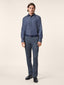 Bobby Slim Chino Pants in Dark Grey Super Stretch Denim with Rinse Wash | Jacob Cohën