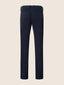 Bobby Slim Chino Pants in Navy Blue Stretch Satin | Jacob Cohën