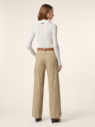Kris – Pants in Cotton and Lyocell Bull Fabric