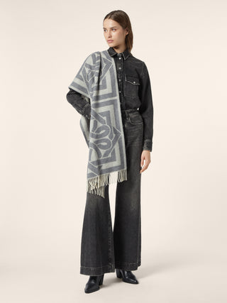 Cotton and Lyocell Denim Western Shirt