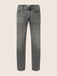 Edo Regular-Straight 5 Pocket Jeans in Grey Cotton and Lyocell Denim | Jacob Cohën