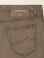 Pantalone 5 tasche Bard Fast regular-slim in twill stretch di modal e lyocell beige | Jacob Cohën