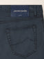 Pantalone 5 tasche Bard Fast regular-slim in twill stretch di modal e lyocell blu navy | Jacob Cohën