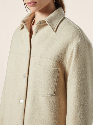 Wool Twill Overshirt