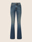 Vivian Bootcut 5 Pocket Jeans in Dark Blue Comfort Denim | Jacob Cohën