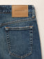 Jean Vivian en denim spécial confort bleu foncé, coupe bootcut, 5 poches | Jacob Cohën