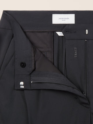 Tracy – Pants in Stretch Wool Canvas